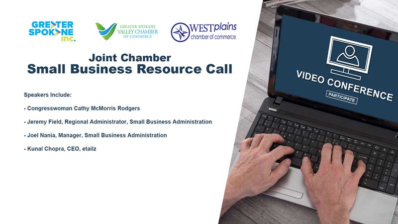 Graphic for Joint Chamber Small Business Resource Call
